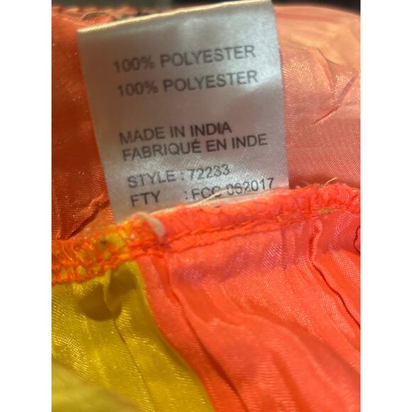 Jamie Sadock Neon Radiance Artsy Crinkled Silky Golf Activewear Vest Top XL - Picture 4 of 10